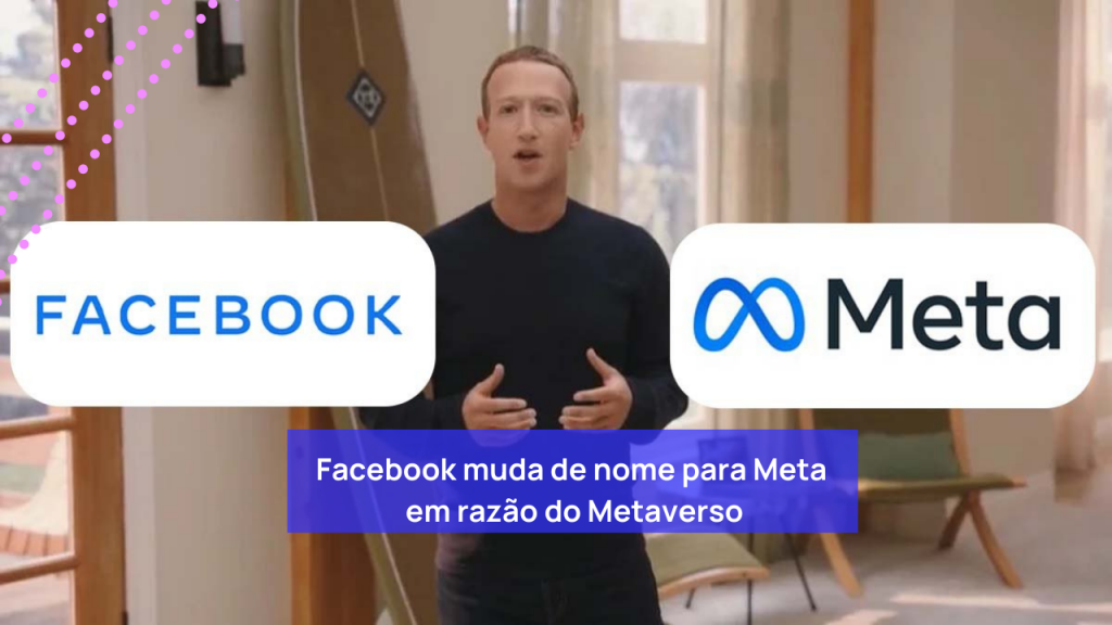 Facebook muda o nome para meta devido ao metaversi